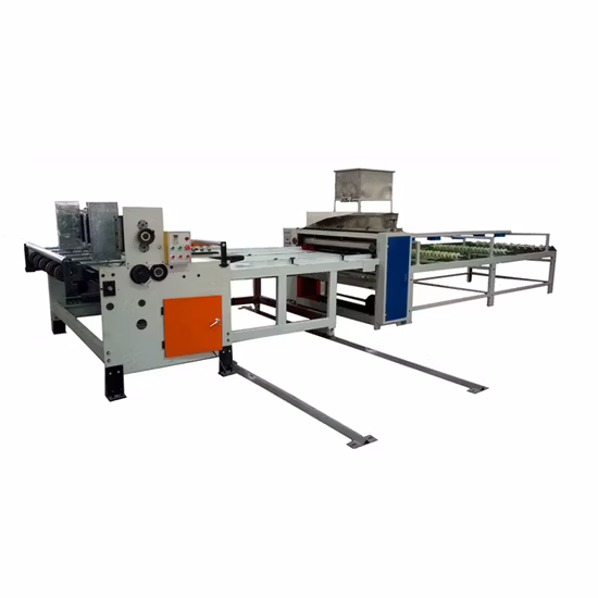 Machine automatique de revêtement de cire de carton ondulé