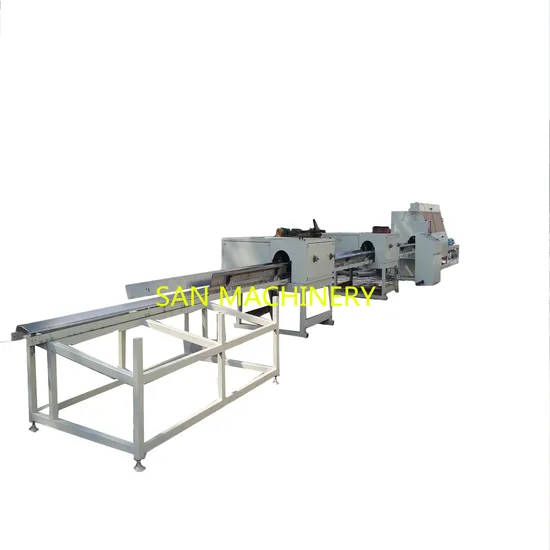 Machine automatique de revêtement et de polissage de cire pour tubes de papier